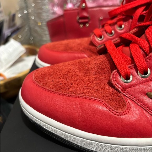 AIR JORDAN 1 “LUX” RUBY STREET ALPS CUSTOM MADE NIKE WITH FUR. - Picture 16 of 16